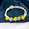 Love stone women's ceramic bracelet Female hand-woven couple small jewelry #5347
