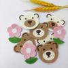 Cute For Clothes DIY Animal Bear Cartoon Patch Badge Embroidery Stickers Appliques