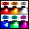 12V/24V LED Car Warning Light Strobe Light Flashing Light Truck LED Brake Lights 9 Leds Indicator Lamp Waterproof Signal Light