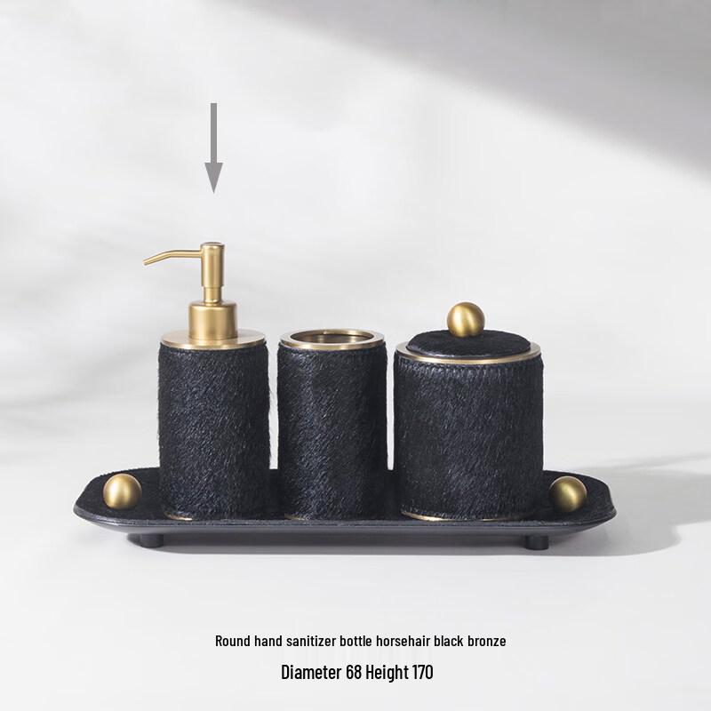 Modern Bathroom Hand Soap Dispenser with Storage