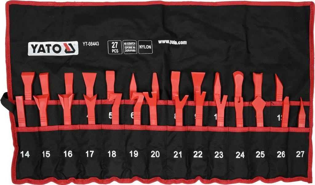 UPHOLSTERY PULLER SET 27 PIECES - YT-08443