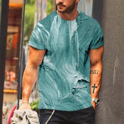 3D Print T-Shirts Summer Men Casual Fashion Streetwear Oversized Short Sleeve T Shirt Tees Tops Clothing
