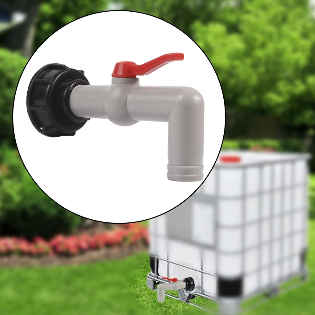 IBC Auslaufhahn IBC Tank Kugelhähne IBC Hahn IBC Kugelauslaufhähne für IBC Tank Regentonne Wassertank DN40/50 Zubehör