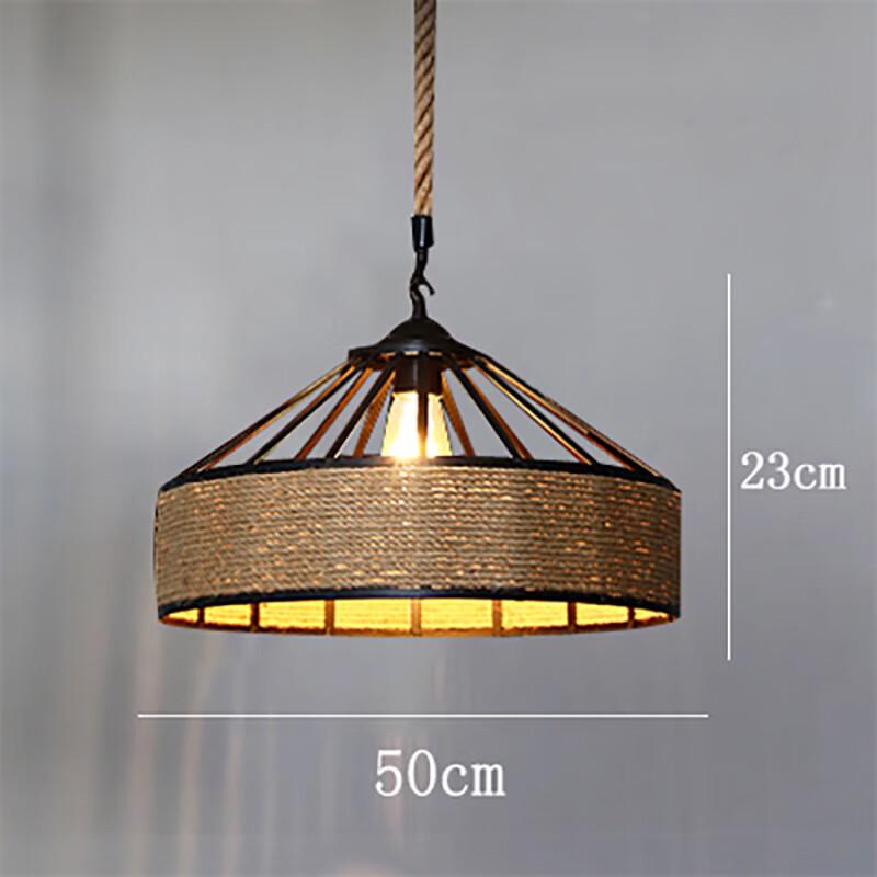 Vintage Industrial Rechargeable Yurt Pendant Lamp
