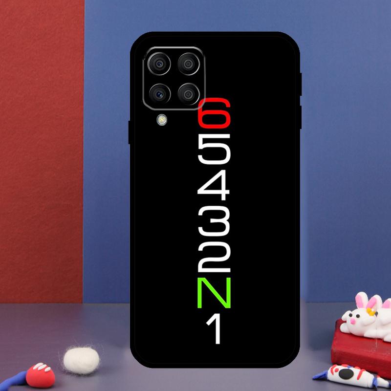 Motorcycle Gear For Samsung Galaxy M14 M34 M54 M33 M13 M23 M53 M15 M55 M31 M51 M20 M30s M32 M52 Phone Case