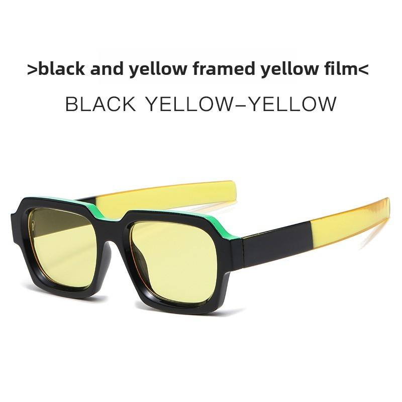 Womens Square Frame Sunglasses With Uv400 Protection For Fashionable Travel And Parties