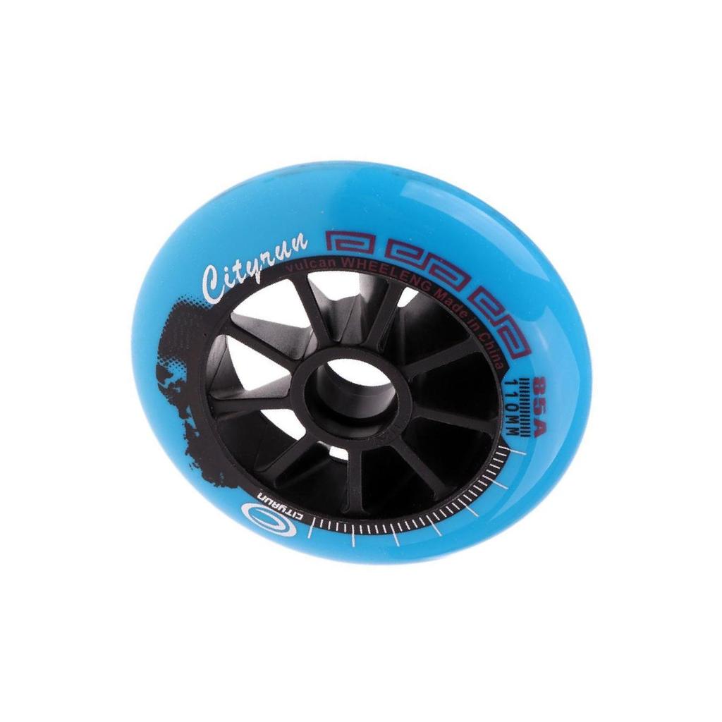Speed Skating Wheels Outdoor Indoor Inline Skate Wheels Tool 90mm Black