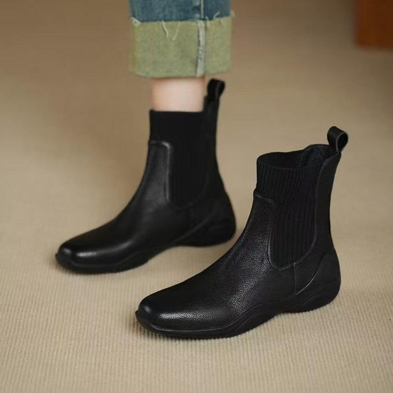 Soft-soled Women's Boots with Sports Soles, New Autumn and Winter Boots for Women, Flat Shoes
