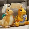 Cute Mega Dragonite Plush Toy Holding Dratini Baby Cute Charizard Tyranitar Dragapult  Cartoon Doll Birthday Gift