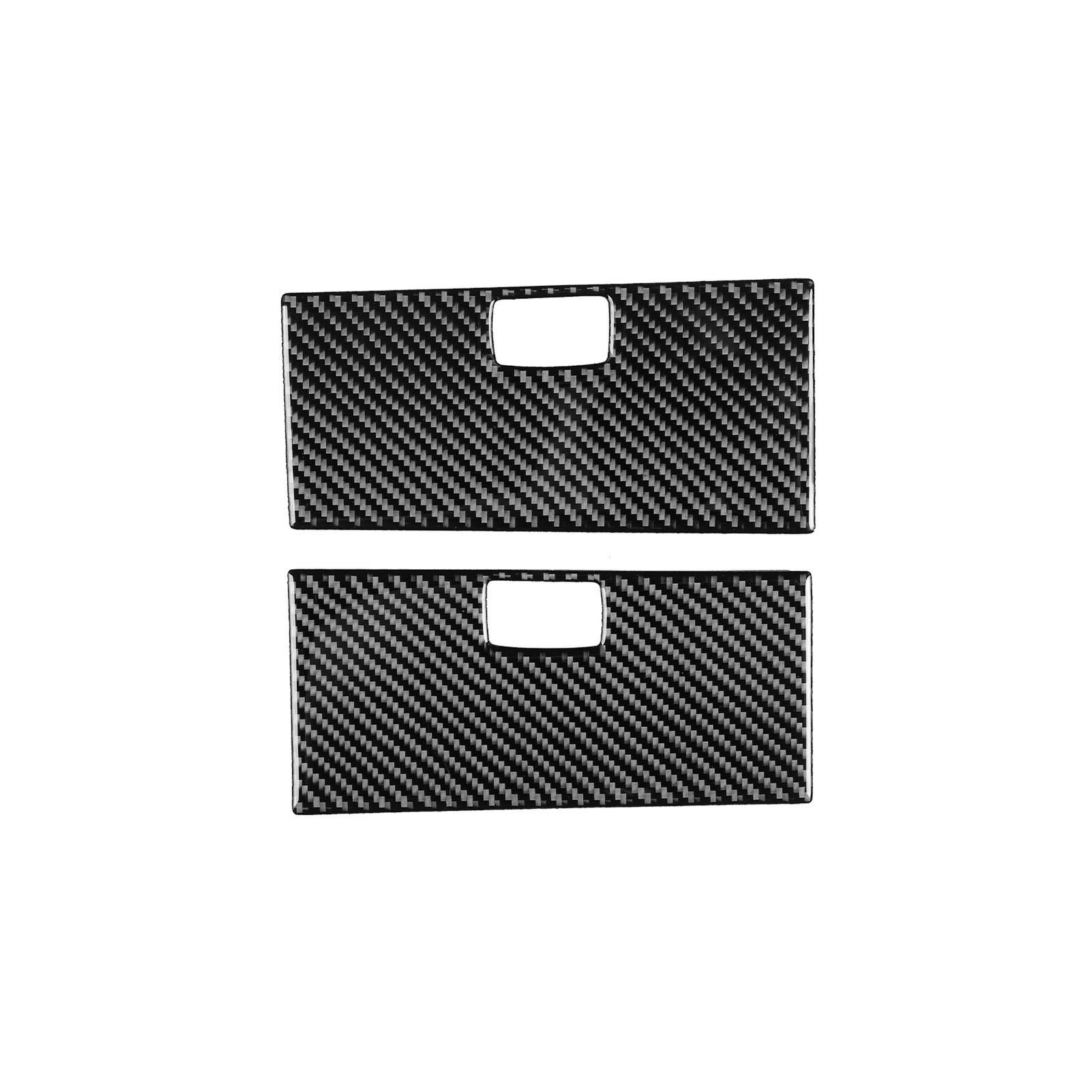 Carbon Fiber Front Door Storage Box Trim for Toyota Tundra 2007-2013