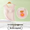 Anfiya 2025 Women's Warm Belly Protector Vest with Baby Patch, Sleeveless Cationic Underwear.