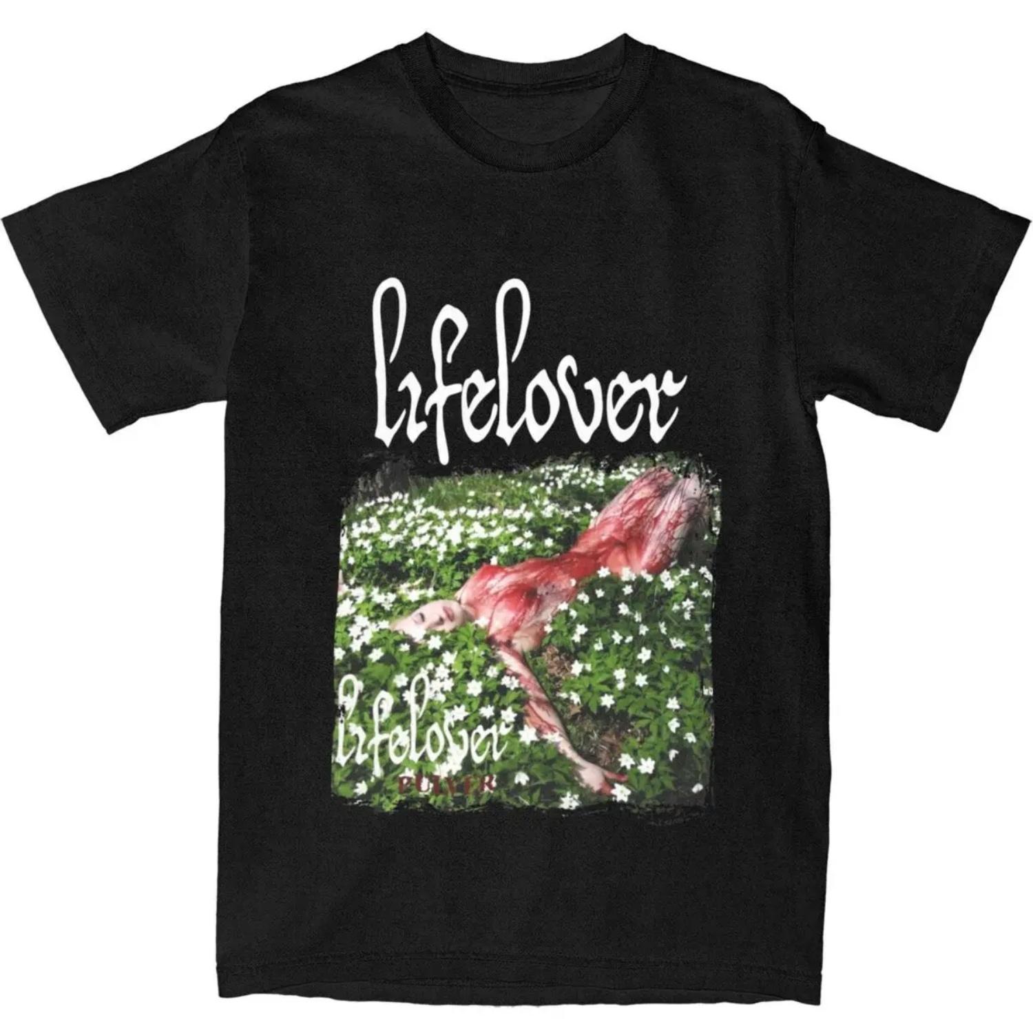 

Lifelover Band T Shirts Versatile Funny Casual Printed Cotton Short Sleeve Men Amusing Streetwear Harajuku Unisex Tops S чёрный