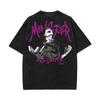 Anime Harajuku Jujutsu Kaisen Fushiguro Toji Retro Washed T-shirt Cotton Men Streetwear Oversized Women Short Sleeves Unisex