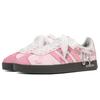 Adidas VL COURT 2.0 Balance Abrasion Resistant Low top Skateboard Shoes Unisex Light Pink HQ1802(Team252- )