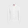 Binpolleidiseu [B. My] Ribbed Two-Way Collar Zip-Up Ivory (Bf5841N010)