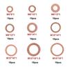 Copper Sealing Washers Set of 100 Pieces in Transparent Box