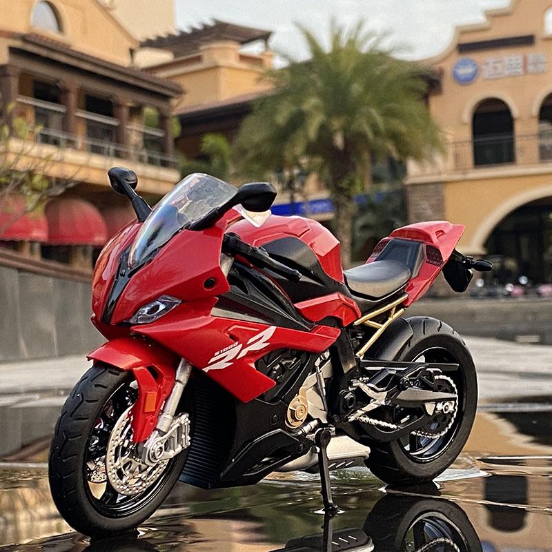 1/12 Ducati Panigale V4S Alloy Racing Cross-country Motorcycle Model Simulation Toy Street Motorcycle Model Collection Kids Gift
