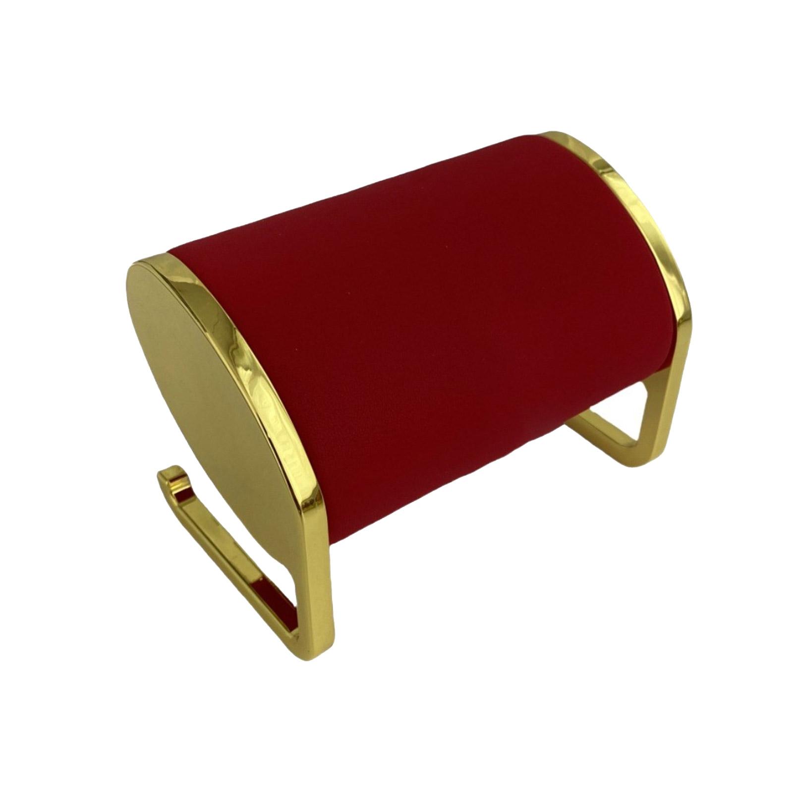 

Elegant Bracelet Jewelry Display Stand Delicate Long Velvet Jewelry Display for Watches and Bangles with Metal Support S