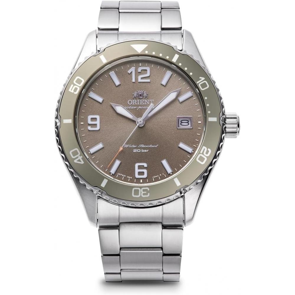 Мужские часы Orient Коричневые Rn Wj0004y