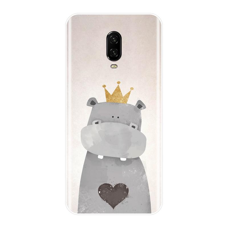 Custodia morbida per telefono in silicone per One Plus 6 6T 5 5T 3 3T Maiale rosa Gatto Orso Coniglio Alpaca Lontra Cover posteriore per OnePlus 3 3T 5 5T 6 6T