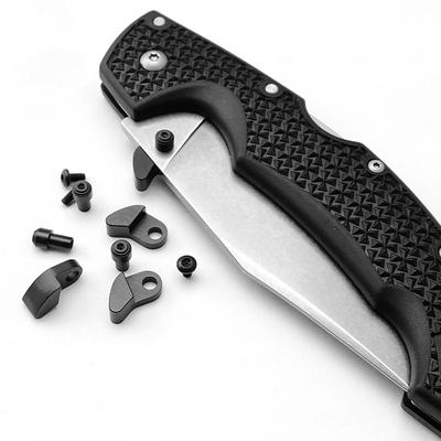 1 Satz Rapid Daumenstift Schraube Schnellöffnungsmesser Haken Drucknagel Für Cold Steel Recon 1 /Voyager Klapptaschenmesser DIY Zubehör