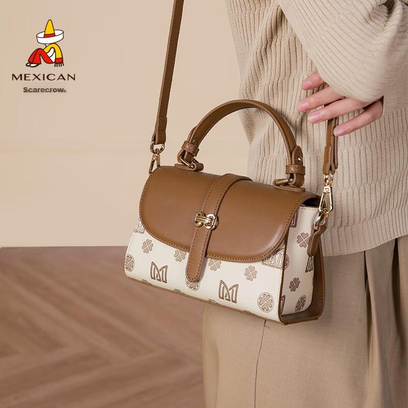 MEXICAN Women's Handbag, 2025 New Light Luxury Versatile Shoulder Crossbody Bag, Mommy Tote Bag, Birthday Gift for Mom