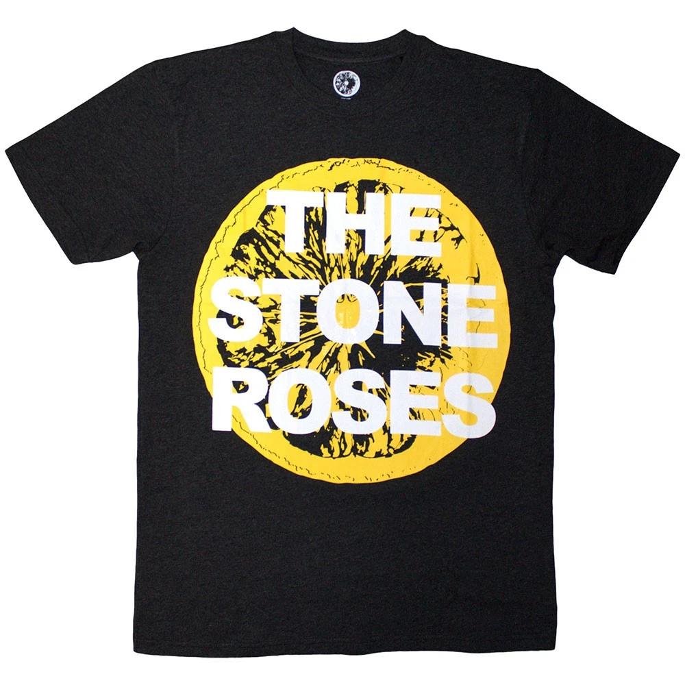 The Stone Roses Unisex T-Shirt: Large Lemon Medium / Grey S