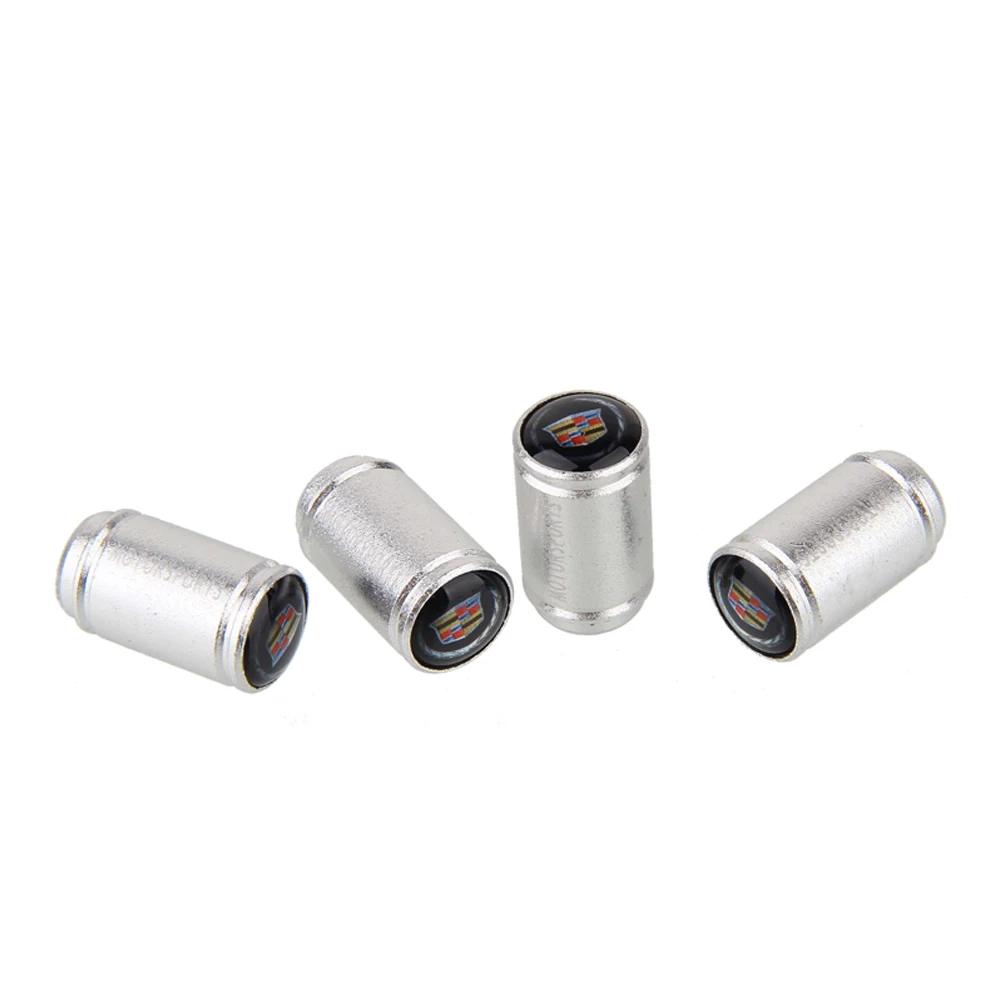 Tappi di Protezione per Stelo Valvola Pneumatico Ruota Auto Antipolvere per Cadillac ATS BLS CT4 CTS SRX XLR XT4 XT5 XT6 XTS Escalade Deville