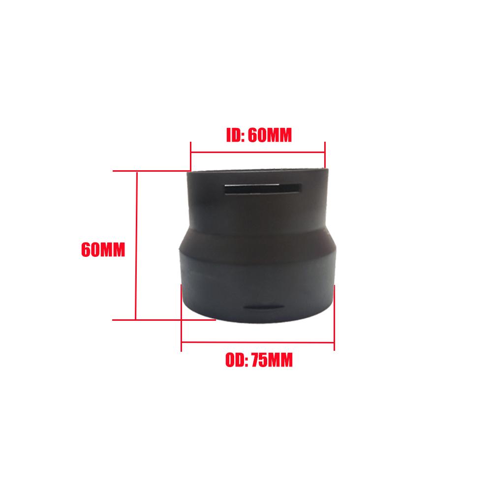 42/60/75/80/90mm Car Heater Ducting Reducer Hose Tube Connector Pipe Joiner Connector For Webasto For Diesel Parking Heater