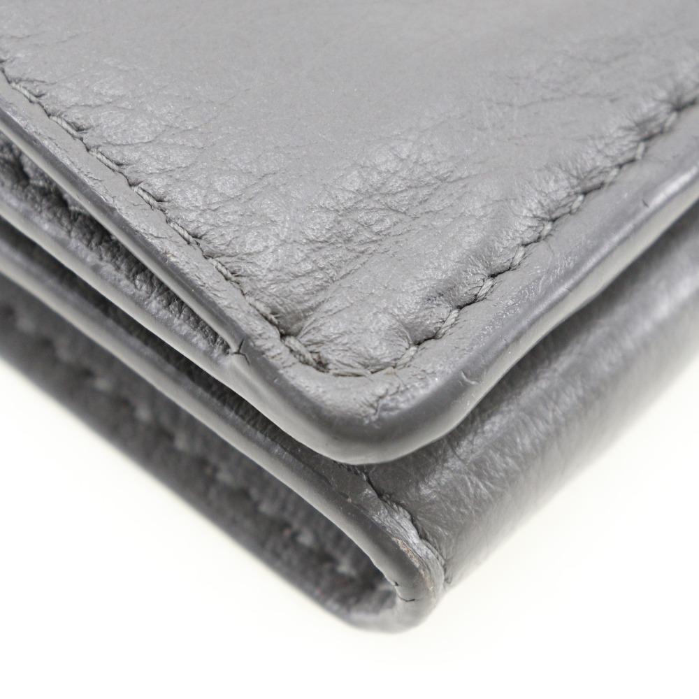 BALENCIAGA Paper wallet Tri-fold wallet Calfskin unisex Used