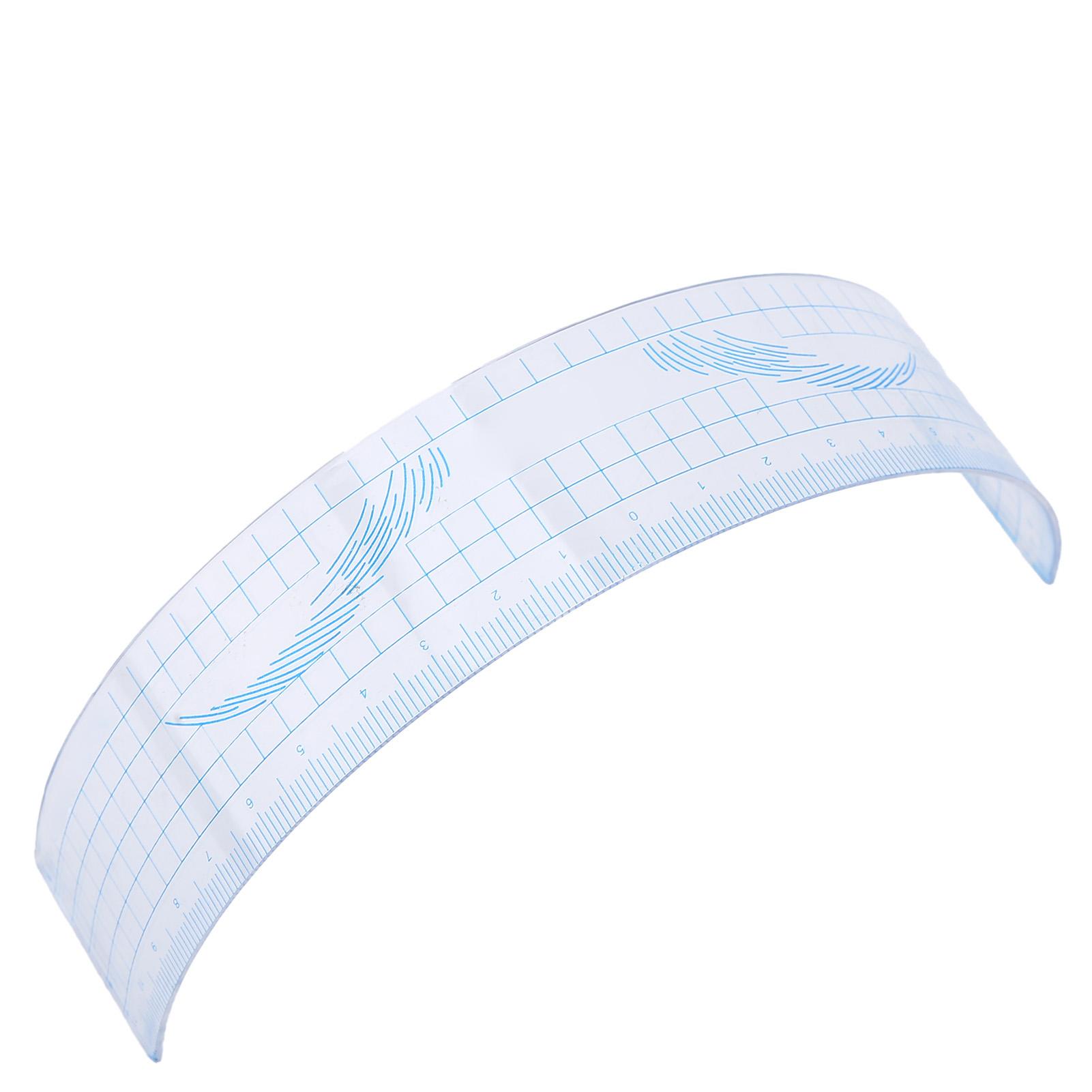 

Portable Eyebrow Ruler Microblading Brow Shape Design Positioning Ruler Measuring Tool