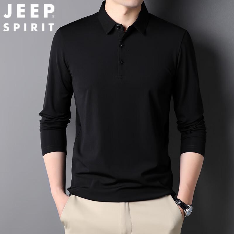 JEEP SPIRIT Men s Loose Fit Long-Sleeve T-Shirt 3XL