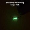 10Pcs Perforated Design Luminous Live Shrimp Fishing Hooks Sea Bass Carbon Steel Hook  Grouper