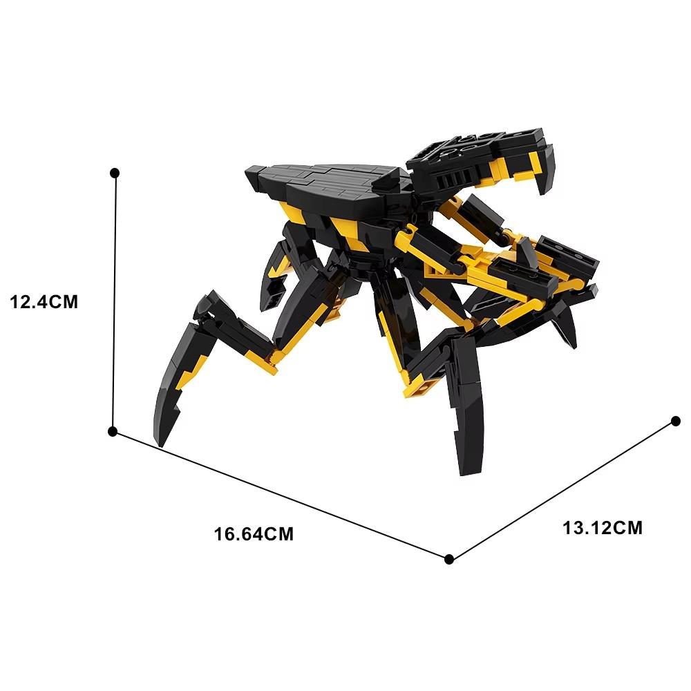 

Moc Starship Troopers Warrior Bug Building Blocks Army Arachnid Model Sets Soldier Bugs DIY Bricks Toys Kids Adult Birthday Gift 203pcs