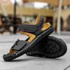 Classic Men's Summer Handmade Breathable Designer Sandals Outdoor Men's Beige Comfortable Casual Shoes Buty Meskie Wyprzedaż