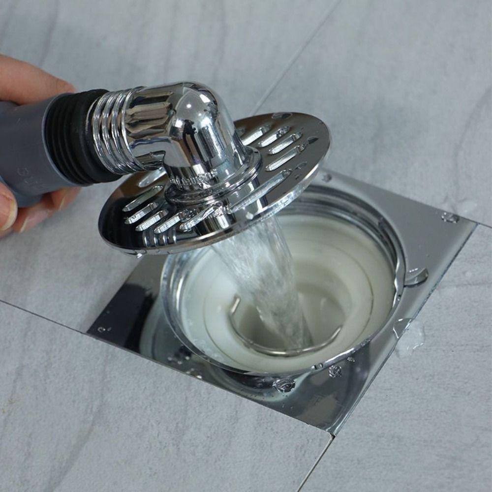 Anti-Odor Washing Machine Floor Drain Elbow Leak-Proof Drainage Fitting Accessories  Balcony
