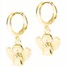 Gold Earrings With Angels Angels Guardian Angels Angel 925 Silver