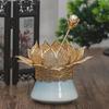 Lotus Hanfu Headdress: Ancient-Style Hair Crown & Xiuhe Accessories from Ming & Song Dynasties