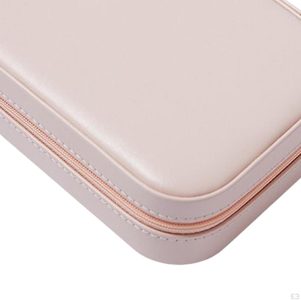 Organizer Box Portable Double Layer Container Large Capacity Display for Ears Stud