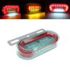 12V/24V 12 LED Car Truck Side Marker Lights Car External Lights Signal Indicator Lamp Warning Tail Light 3 Modes Trailer Lorry