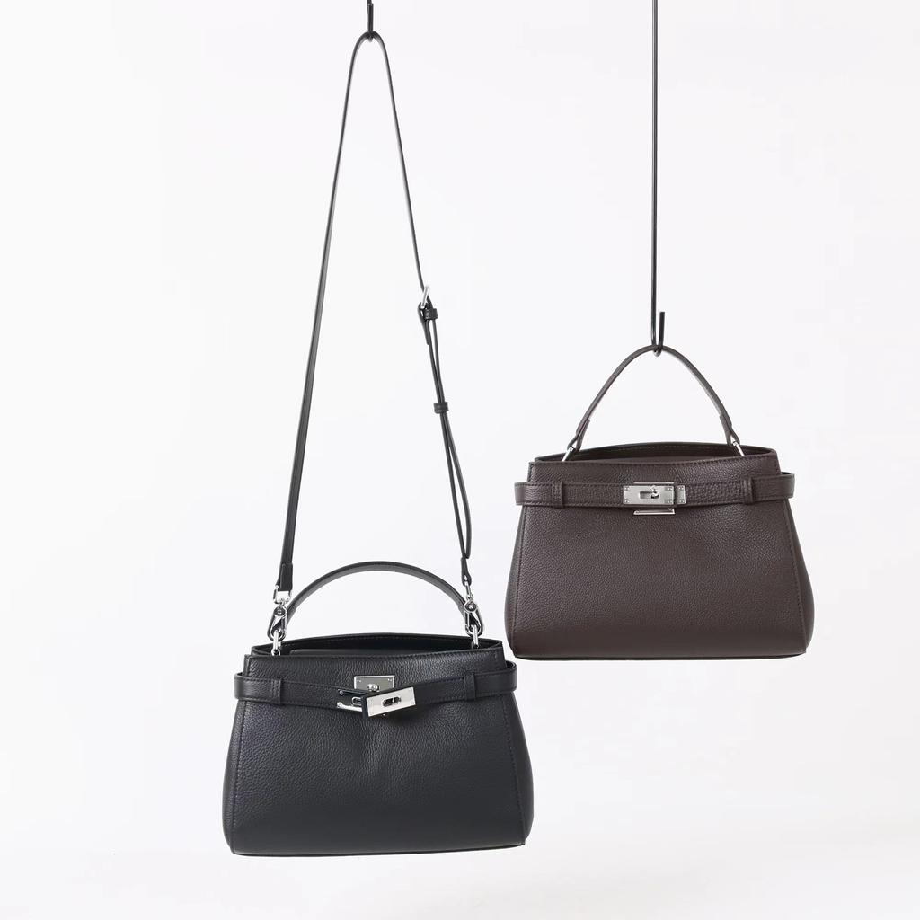 2026 New High-end Western-style Cowhide Handbag Shoulder Bag Crossbody Classic Fashionable Versatile Commuting