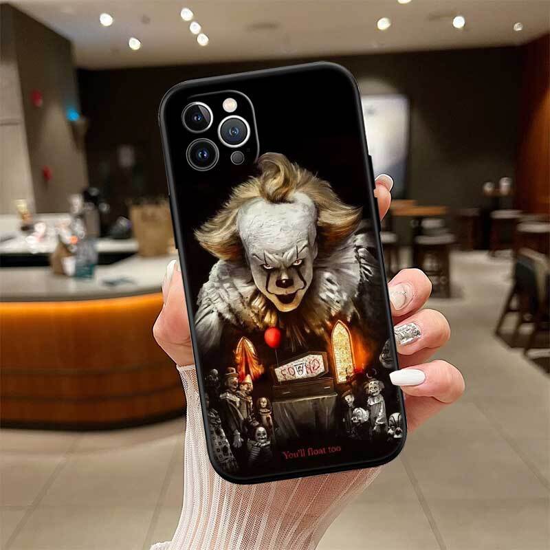 Horror C-Clown Case for Samsung M55 M35 M15 A02 A05S A05 A06 A15 A12 A13 A10 A16 A20 A22 A24 A25 A30 A31 A32 A33 A35 A42 A50