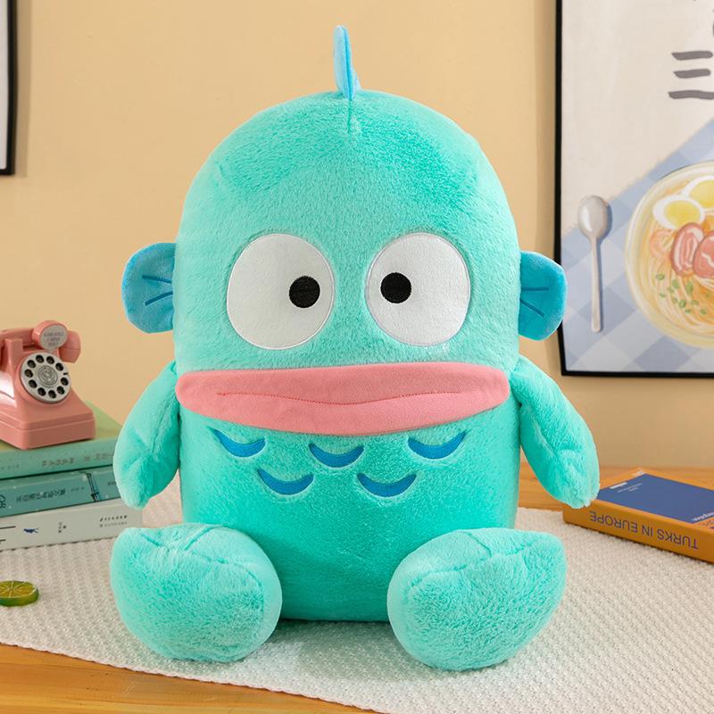 

New Half-fisher Doll Ugly Fish Doll Hanton Doll Pendant Sling Funny Doll 30cm0.5kg