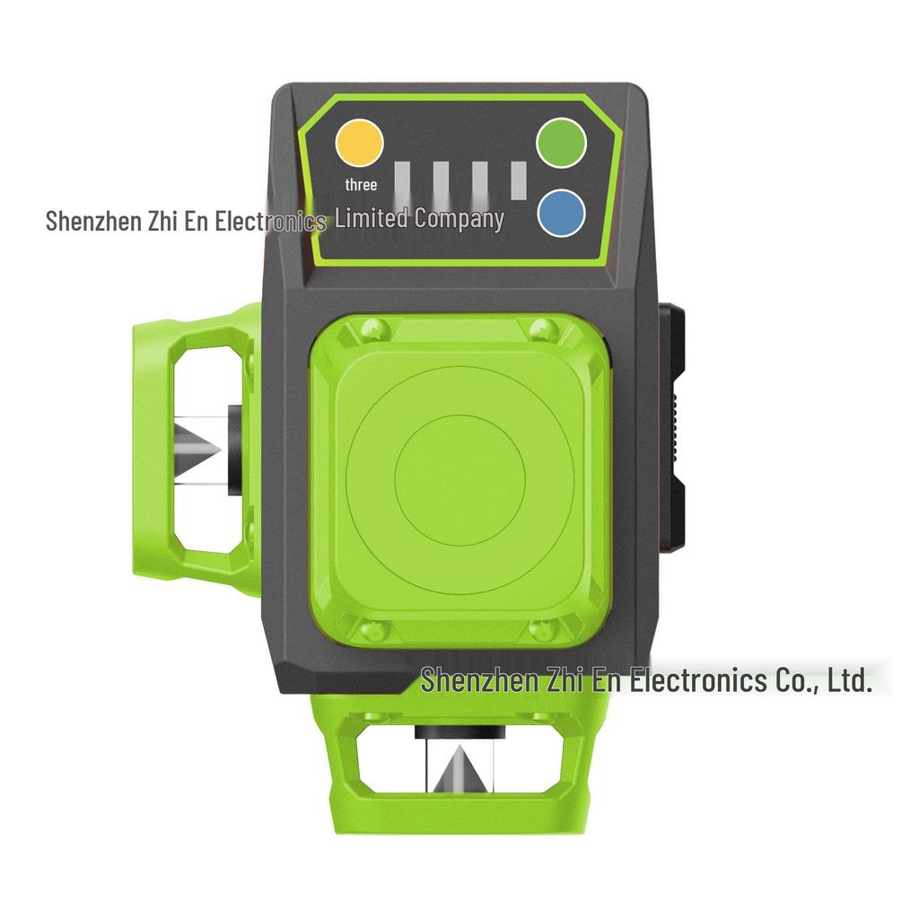 12-Line High-Precision Green Laser Level with Strong Infrared Light & Auto-Leveling