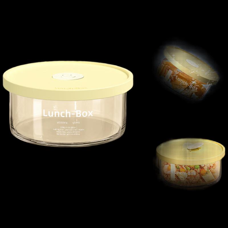 ZISIZ Microwaveable Glass Lunch Box