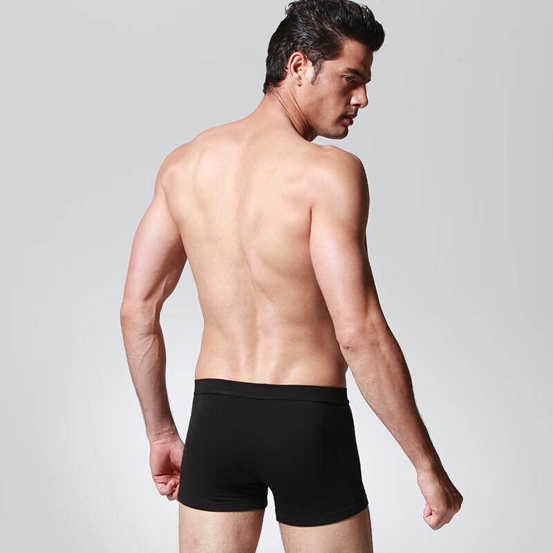 Hancai Men's Breathable Cotton Boxer Briefs