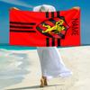 Personalized Lion Crest Emblem Beach Towel Microfiber Beach Towel Thin Absorbent for Beach Swimming Yoga Bath Sports. 0910148