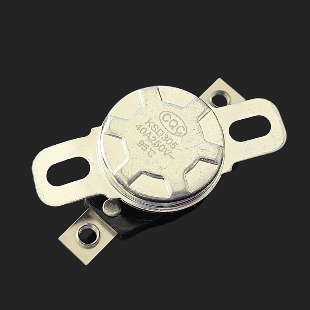 1pc 250v 40A Thermostat KSD305 Instant Water Heater Anti-Dry Temperature Control Switch 70° 85° 95° Temperature Limit Protector