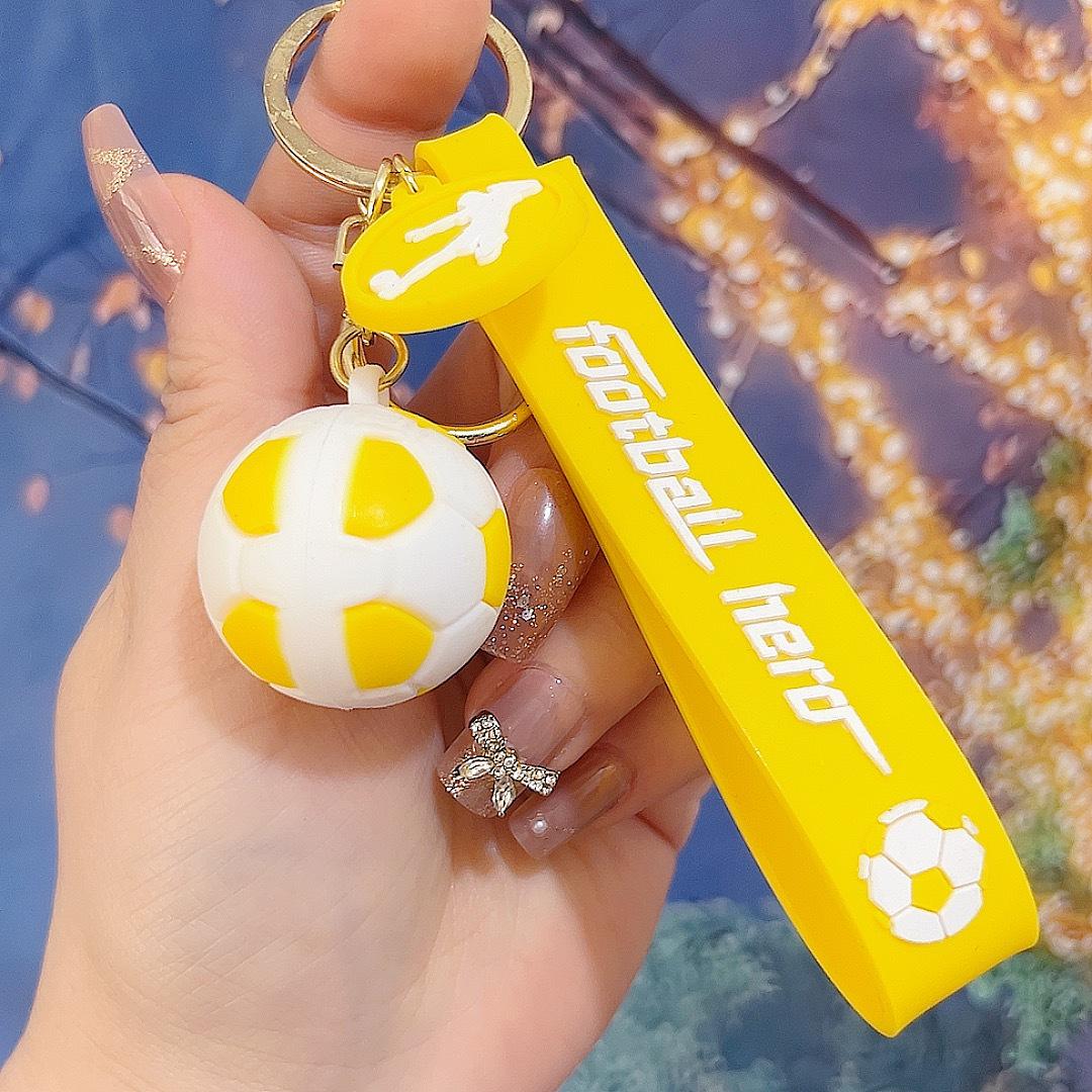World Cup Football Fan Keychain Pendant for Men - Car Charm & Souvenir Gift