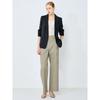  She S miSS  Linen claSSic One Button Jacket Swwjko22520